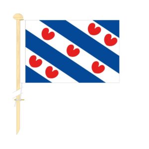 Tafelvlag Friesland afm. 10x15cm