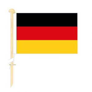 Tafelvlag Duitsland afm. 10x15cm