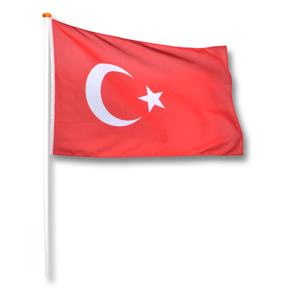 Vlag Turkije - Bos Vlaggen