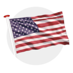 vlag Amerika- vlag USA-Vlag Verenigde Staten