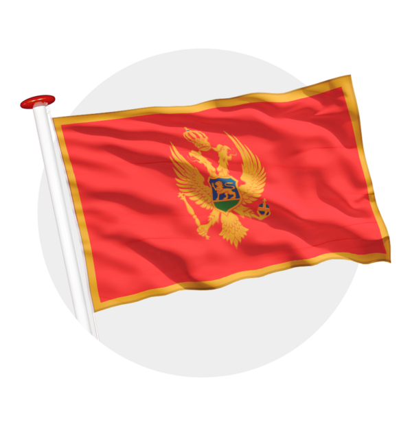 vlag Montenegro