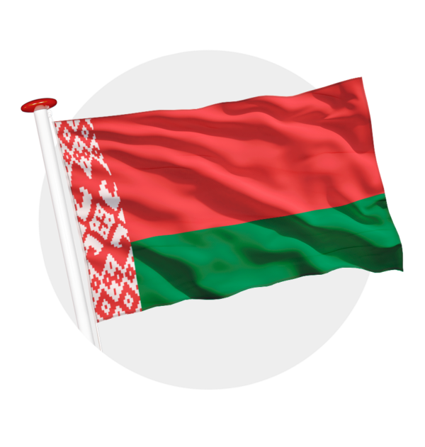 vlag Wit Rusland / vlag Belarus