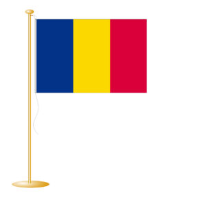 Tafelvlag Andorra afm. 10x15cm