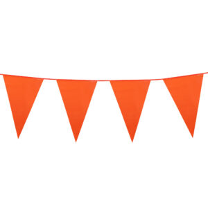 Vlaggenlijn Oranje PVC