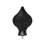 Vlaggenmastknop peer zwart zwarte adapter