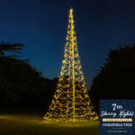 Starry Nights Kerstboom vlaggenmast 7 meter