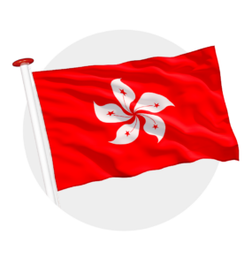 Vlag Hongkong