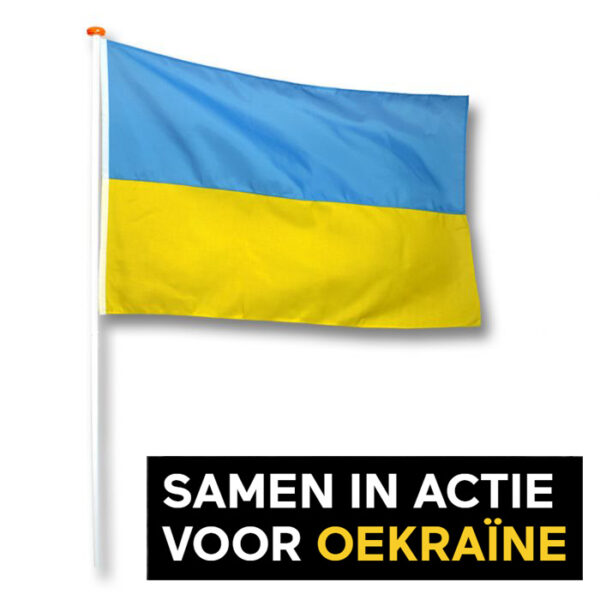 Den Haag vlag-voor-Oerkraine