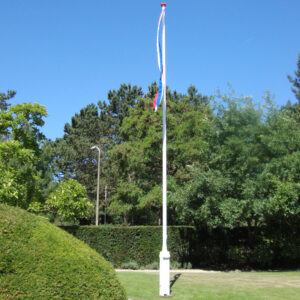 Houten vlaggenmast 9 meter