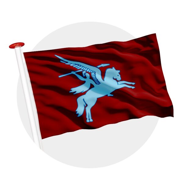 Airborne vlag - Pegasus vlag