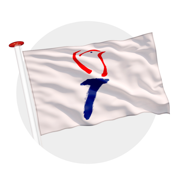 Vlag Vier Vrijheid
