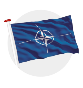vlag NAVO / NATO