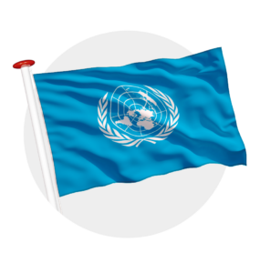 vlag Verenigde Naties
